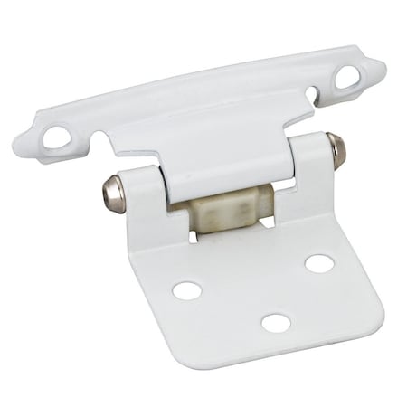 Hardware Resources Traditional 1/2" Overlay Hinge with Screws - White P5011WH
